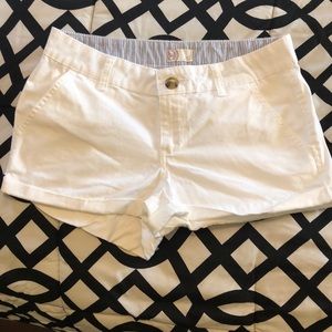 White short shorts size 5